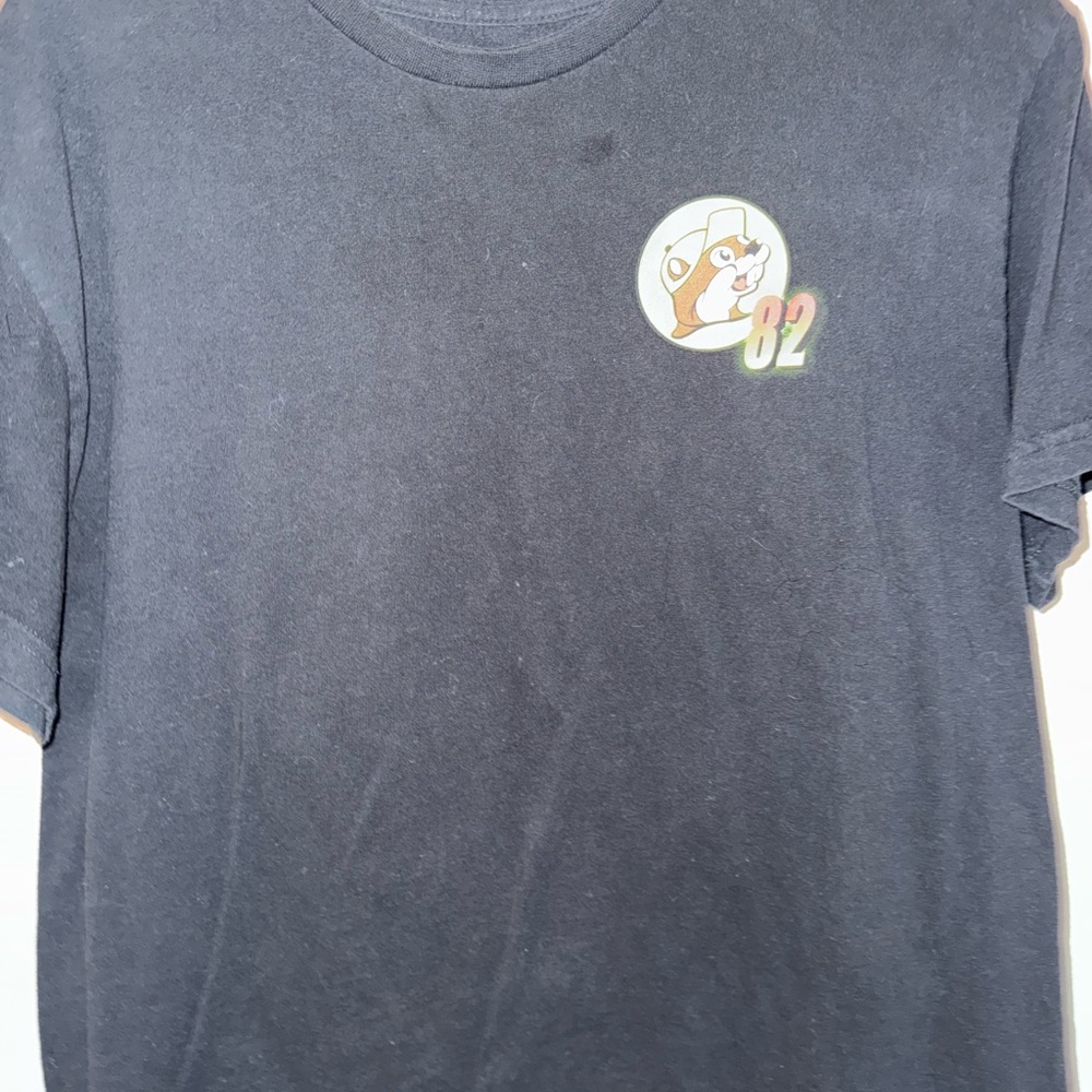 Dark Gray Graphic Short Sleeve Tee